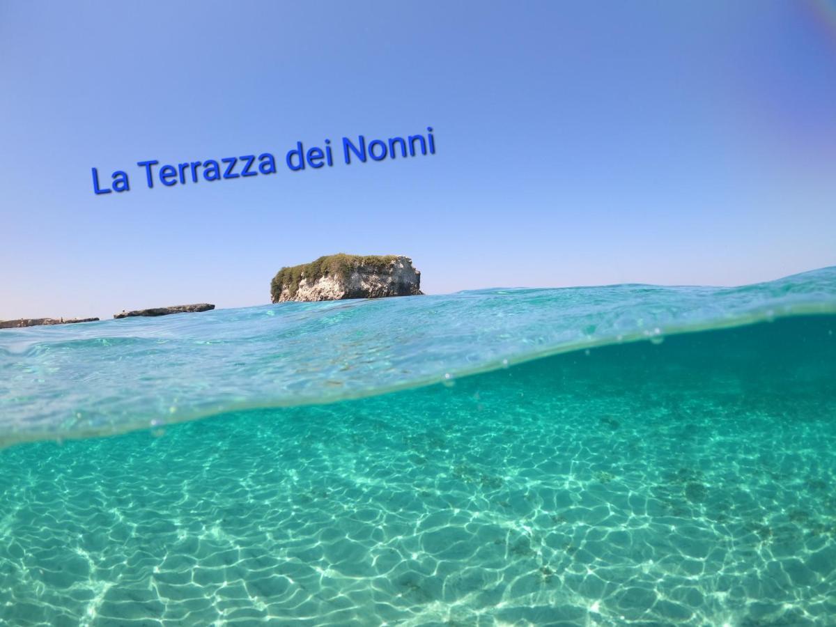 La Terrazza Dei Nonni Daire Torre Specchia Ruggeri Dış mekan fotoğraf