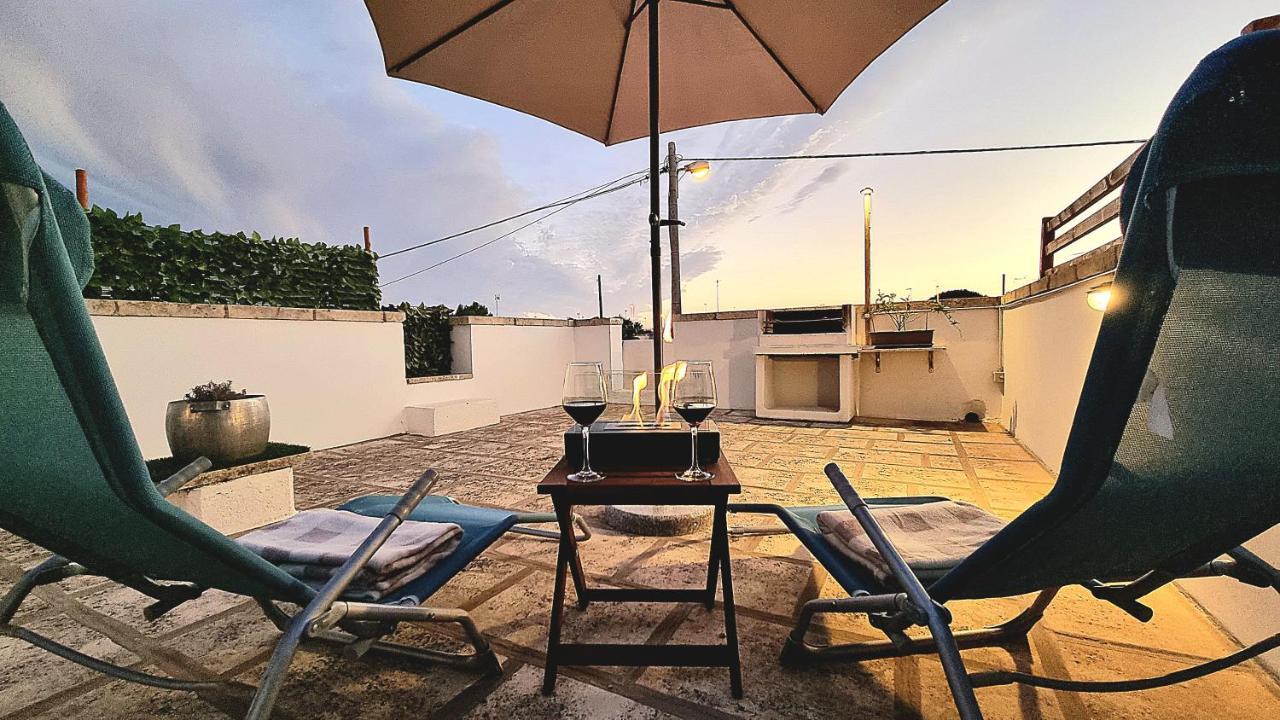 La Terrazza Dei Nonni Daire Torre Specchia Ruggeri Dış mekan fotoğraf