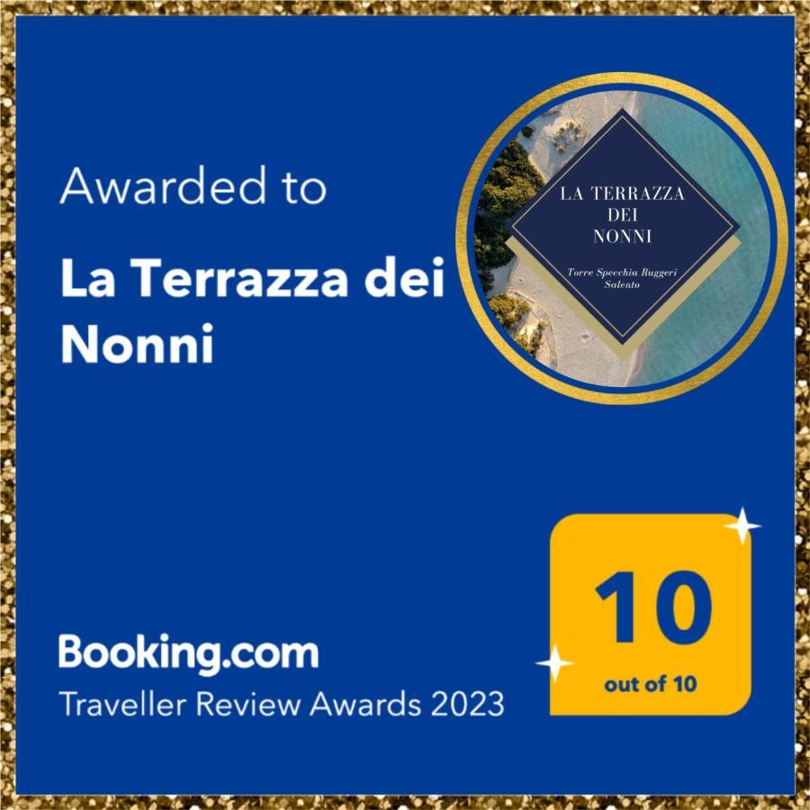 La Terrazza Dei Nonni Daire Torre Specchia Ruggeri Dış mekan fotoğraf