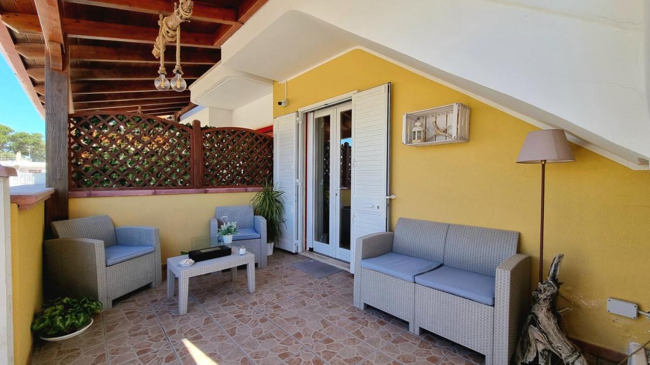 La Terrazza Dei Nonni Daire Torre Specchia Ruggeri Dış mekan fotoğraf